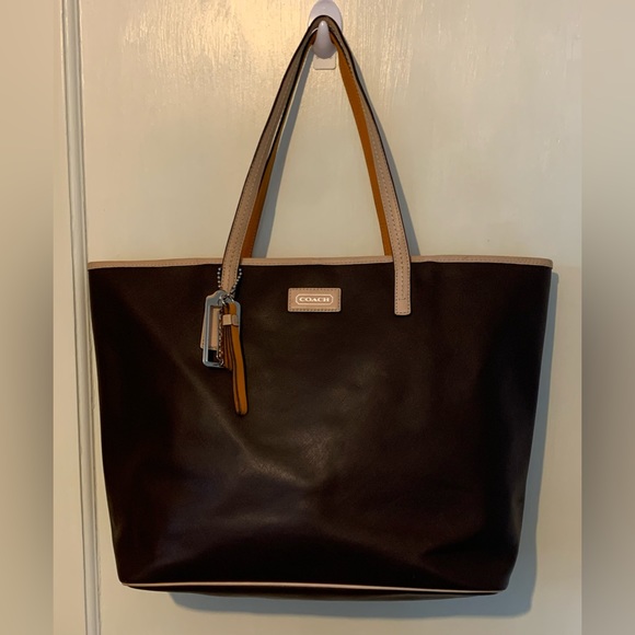 Coach Handbags - Coach Brown Tote Bag